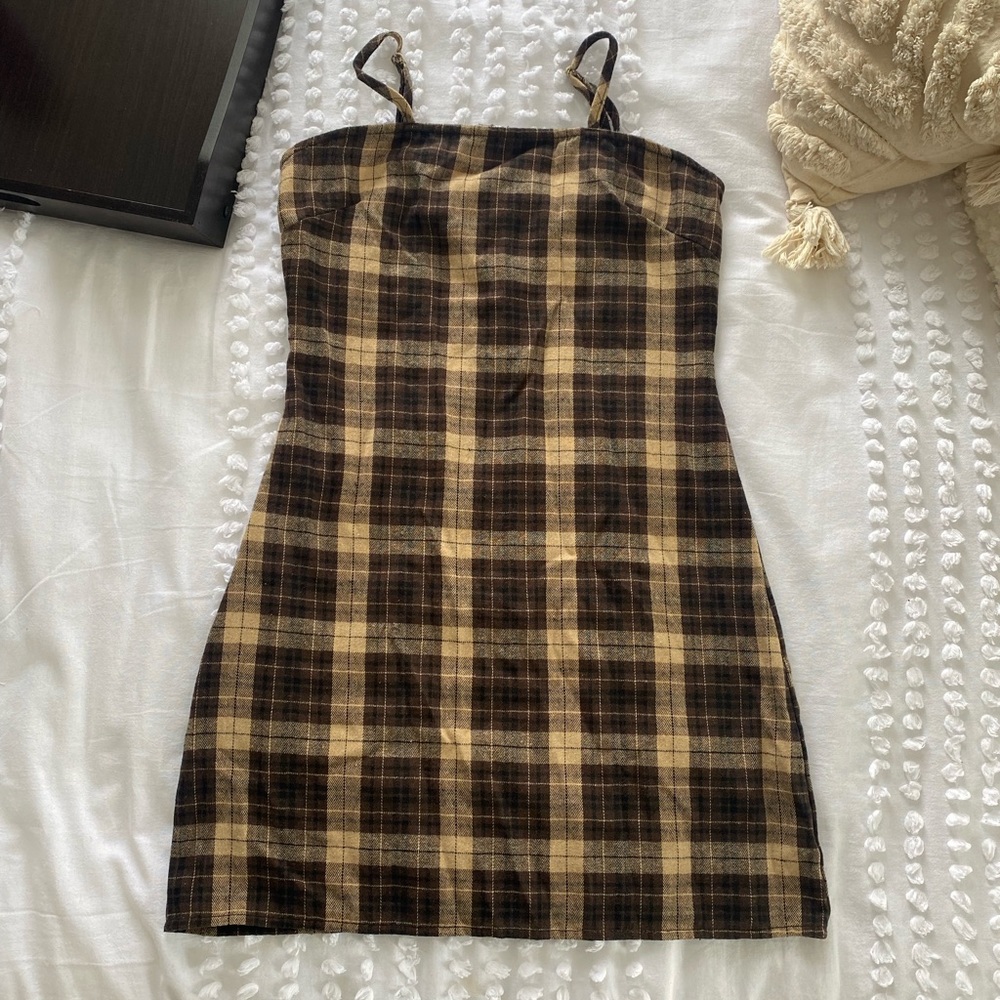 Plaid dress